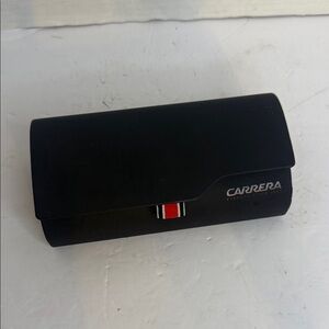 Carrera Black Sunglasses with Red Accent